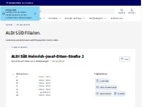 Website Screenshot ALDI SÜD