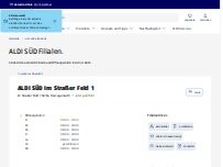 Website Screenshot ALDI SÜD
