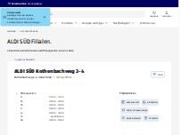 Website Screenshot ALDI SÜD