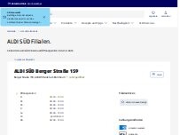 Website Screenshot ALDI SÜD