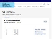 Website Screenshot ALDI SÜD