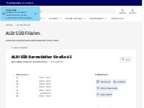 Website Screenshot ALDI SÜD