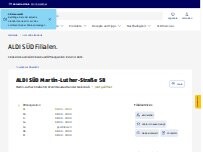 Website Screenshot ALDI SÜD
