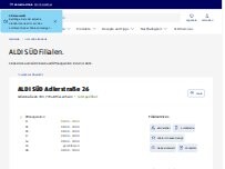 Website Screenshot ALDI SÜD