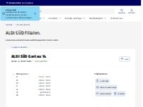 Website Screenshot ALDI SÜD