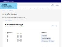 Website Screenshot ALDI SÜD