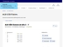 Website Screenshot ALDI SÜD