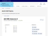 Website Screenshot ALDI SÜD
