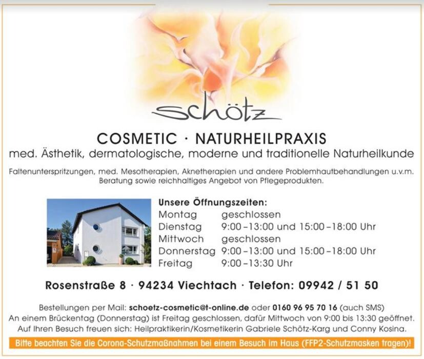 Bilder Kosmetik-Naturheilpraxis-med. Ästhetik Schötz