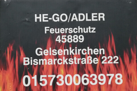 Hego / Adler Feuerschutz Logo