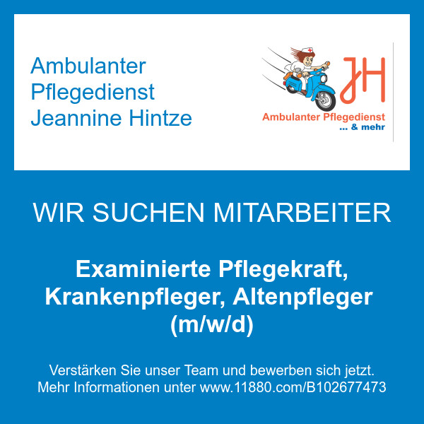 Bilder Ambulanter Pflegedienst Jeannine Hintze