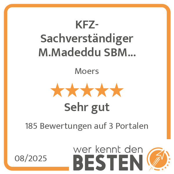 Bilder KFZ-Sachverständiger M.Madeddu SBM Sachverständigenbüro Moers
