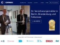 Website Screenshot Centberg GmbH