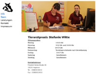 Screenshot for http://www.tierarztpraxis-witte.de/