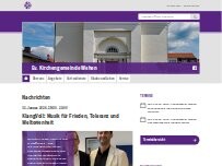 Website Screenshot Evangelische Kirche Wehen - Evangelische Kirchengemeinde Wehen