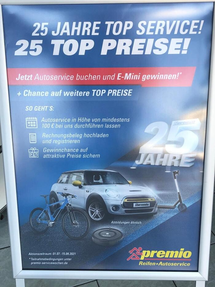 Bilder Premio Reifen + Autoservice Reifen Tripke