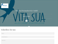 Vita Sua Personalservice GmbH website screenshot