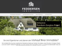 Screenshot for http://www.FEDDERSEN-IMMOBILIEN.com