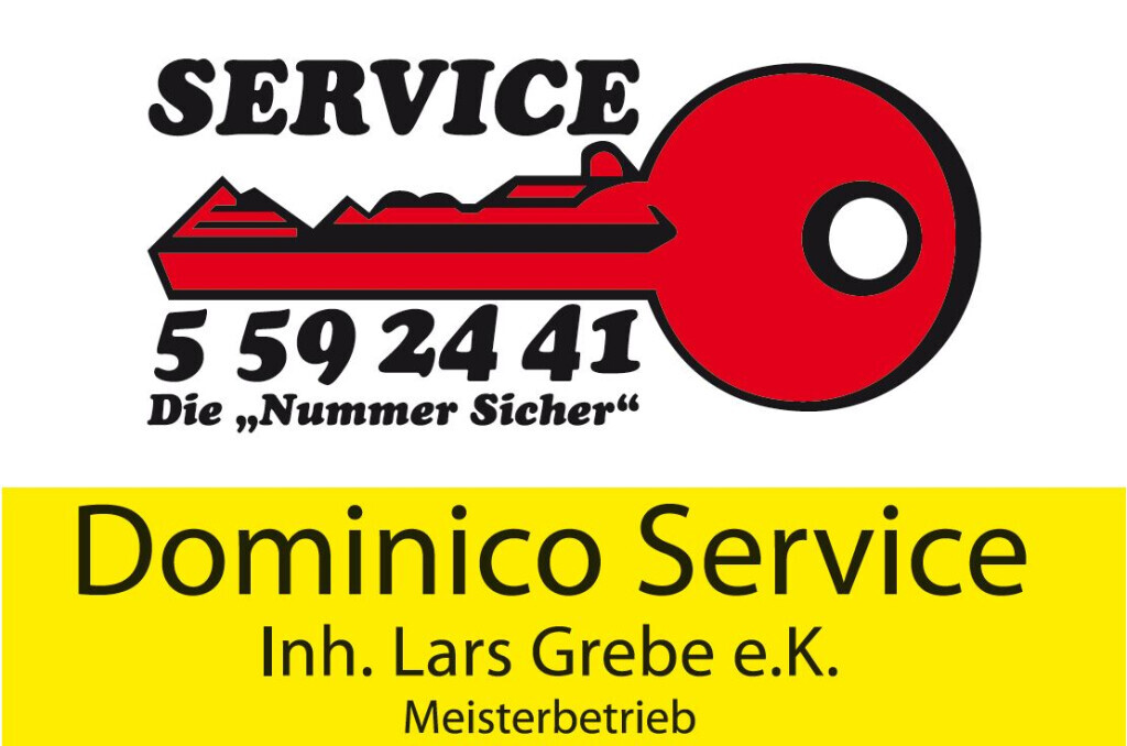 Schlüsseldienst & Einbruchschutz Dominico Service Inh. Lars Grebe e.K. Meisterbetrieb Logo