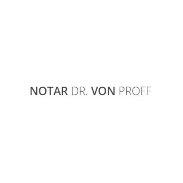 Notar Dr. Maximilian Frhr. v. Proff Logo