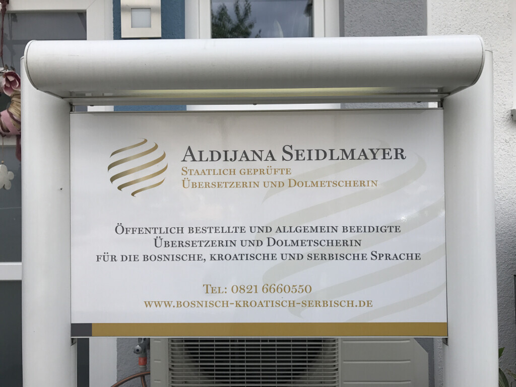 Bilder Bosnisch - Kroatisch - Serbisch — Übersetzer & Dolmetscher — Aldijana Seidlmayer (BDÜ)