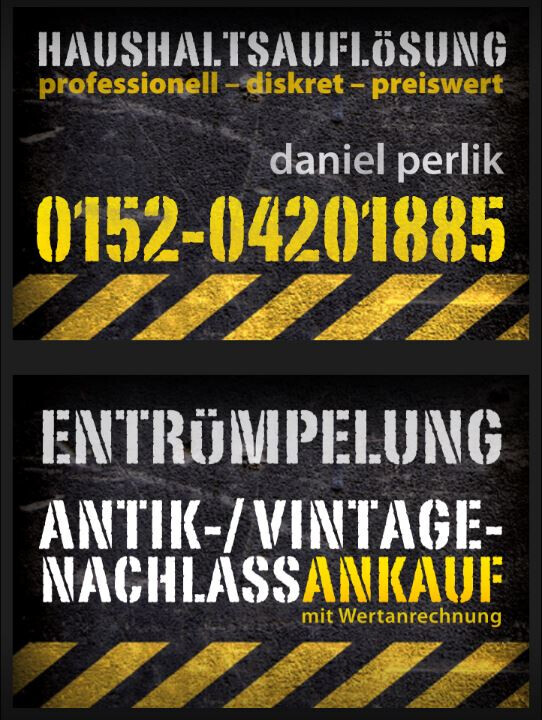 Bilder Haushaltsauflösungen & Entrümpelung Daniel Perlik