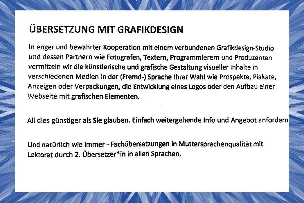 Bilder Übersetzungsagentur Hoffmann