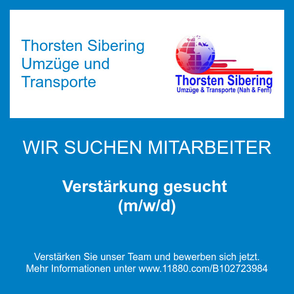 Bilder Thorsten Sibering Umzüge und Transporte