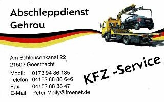 Abschleppdienst Mike Gehrau Logo