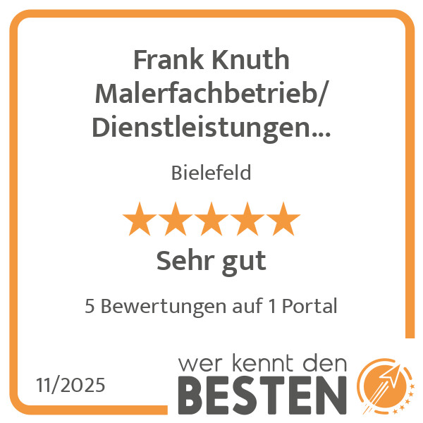 Bilder Frank Knuth Malerfachbetrieb/ Dienstleistungen rund ums Haus