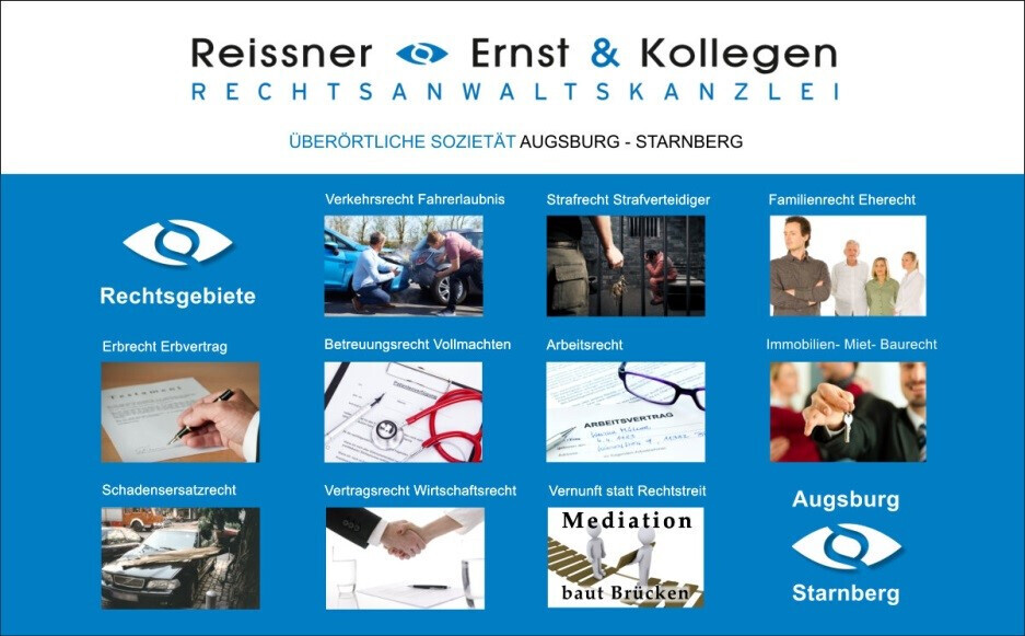 Bilder Rechtsanwälte Reissner Ernst & Kollegen - Augsburg / Starnberg
