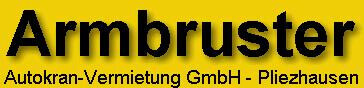Armbruster Autokranvermietung GmbH Logo