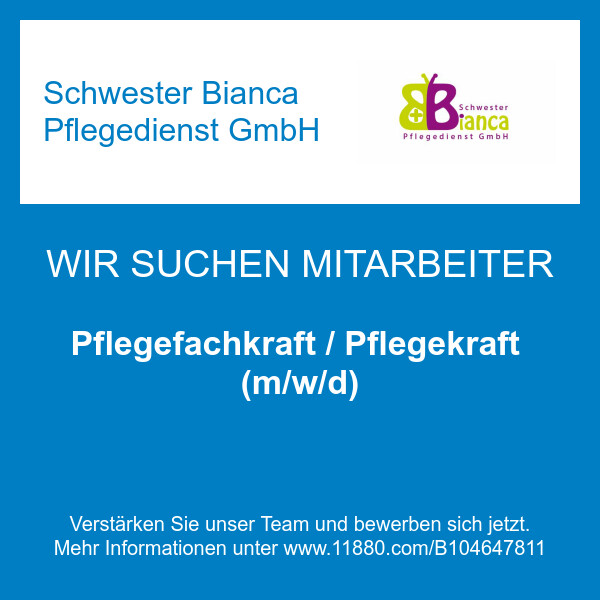 Bilder Schwester Bianca Pflegedienst GmbH