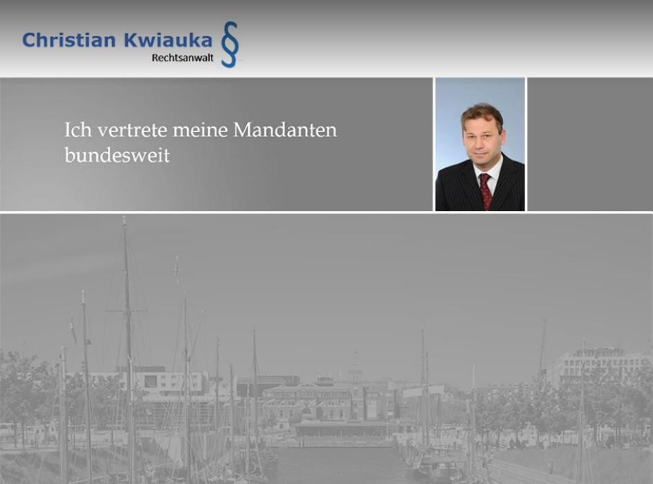 Bilder Rechtsanwalt Kwiauka