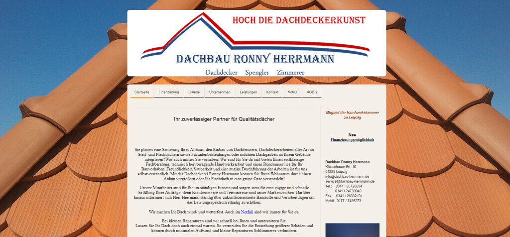 Bilder Dachbau Ronny Herrmann