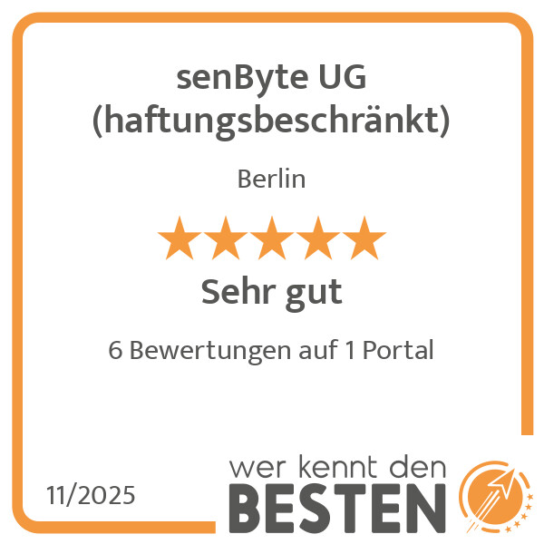 Bilder senByte UG (haftungsbeschränkt)