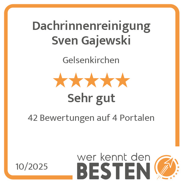 Bilder Dachrinnenreinigung Sven Gajewski