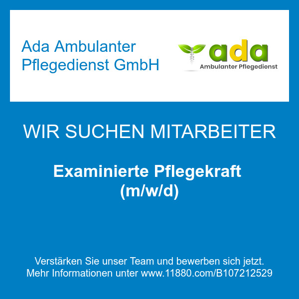 Bilder Ada Ambulanter Pflegedienst GmbH