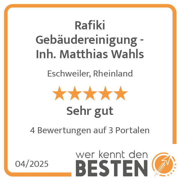 Bilder Rafiki Gebäudereinigung - Inh. Matthias Wahls