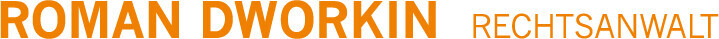 Roman Dworkin Rechtsanwalt Logo