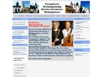 Website Screenshot Evangelische Kirche Rümmelsheim - Evangelische Kirchengemeinde Waldalgesheim
