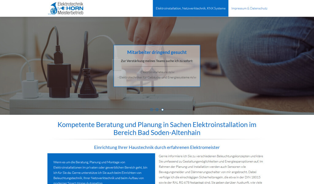 Bilder Elektrotechnik Horn