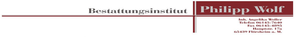 Bestattungsinstitut Philipp Wolf Logo
