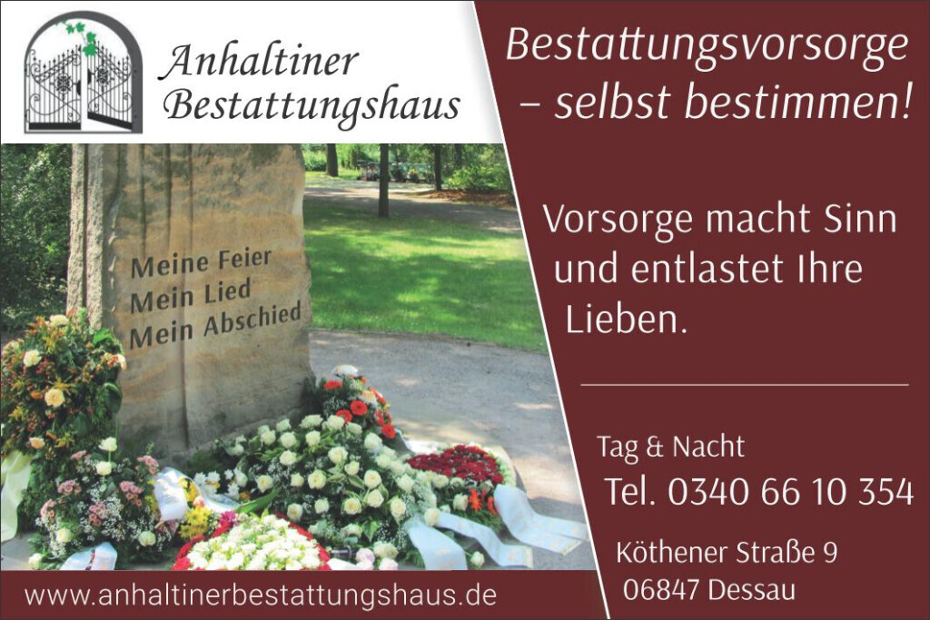 Bilder Anhaltiner Bestattungshaus u. Trauerhilfe