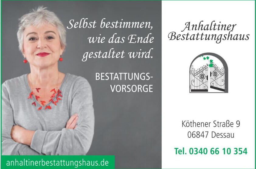 Bilder Anhaltiner Bestattungshaus u. Trauerhilfe