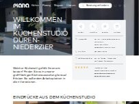Website Screenshot PLANA Küchenstudio Niederzier