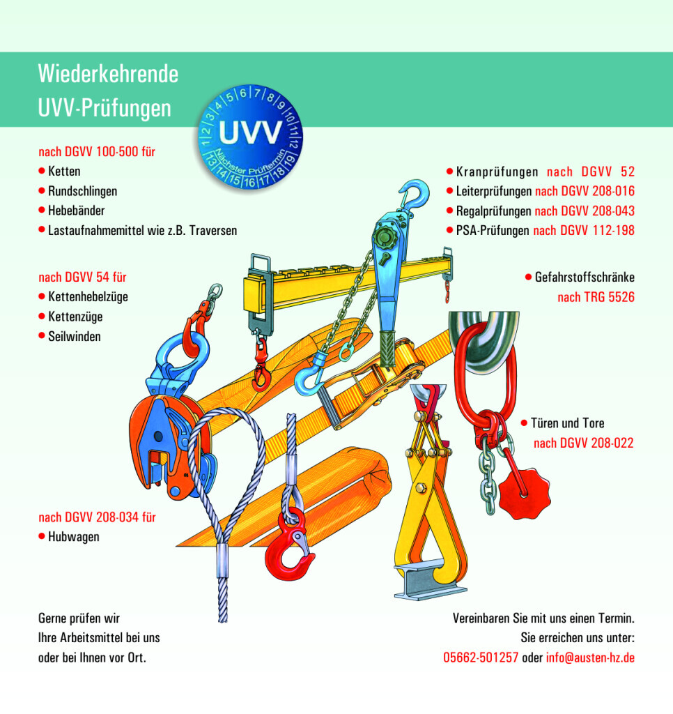 Bilder Hebe- & Zurrtechnik Austen GmbH
