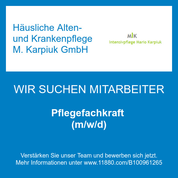Bilder Häusliche Alten- und Krankenpflege M. Karpiuk GmbH
