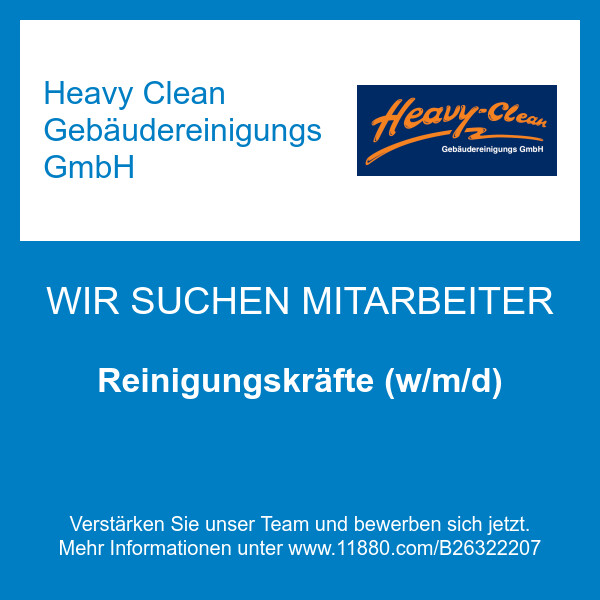Bilder Heavy Clean Gebäudereinigungs GmbH