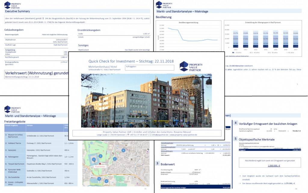 Bilder Property Value Partner